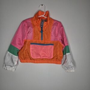 Stella McCartney Kids Orange and Pink Windbreaker